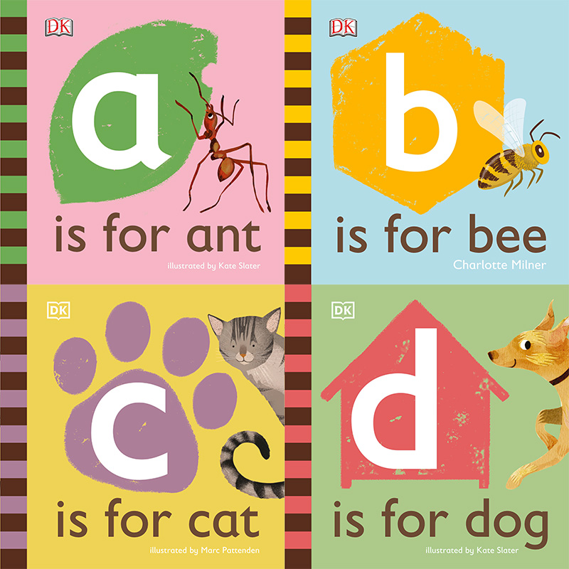 幼儿字母启蒙《DK动物字母认知书》